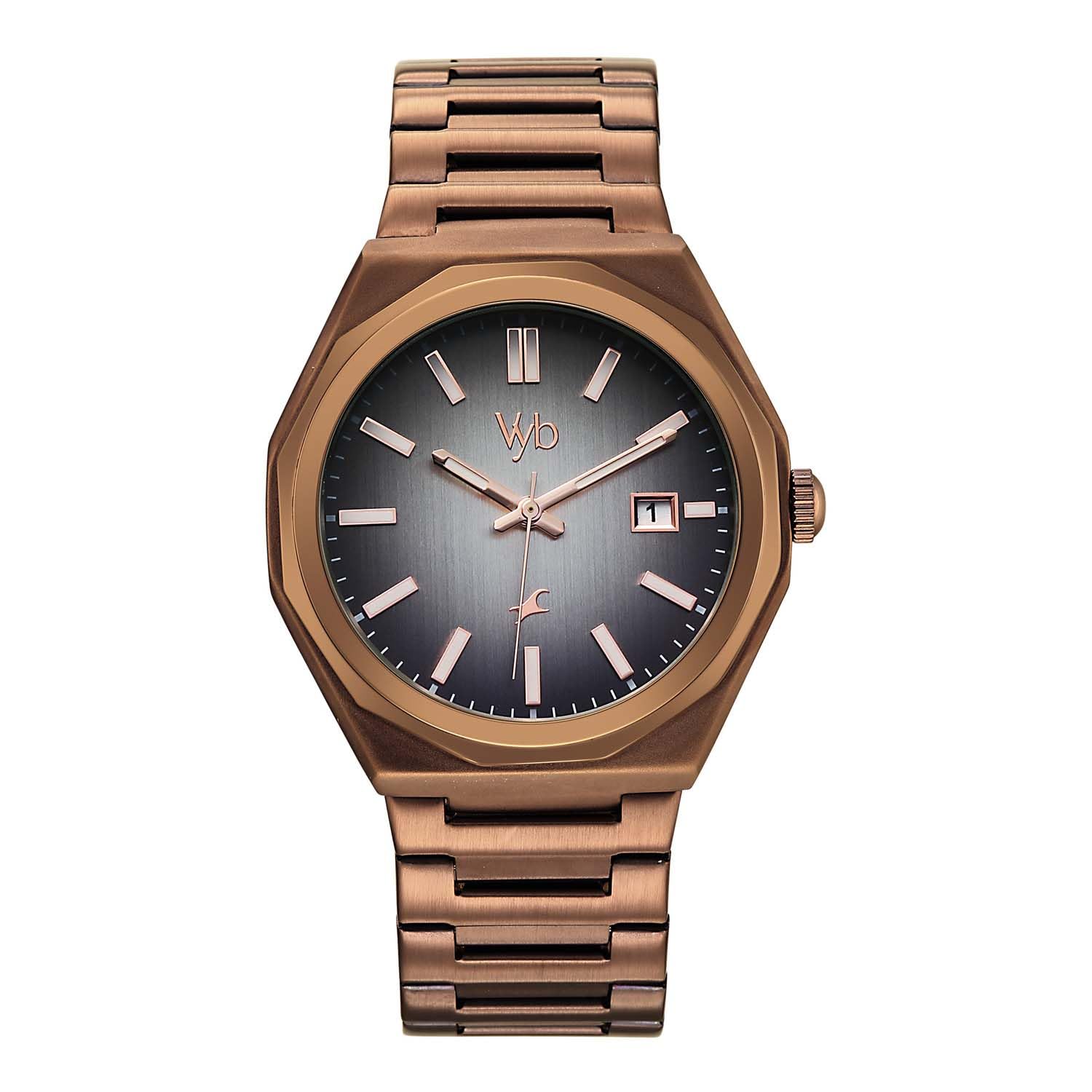 Fastrack Vyb Orion Analog Watch for Men at ₹1,425 – Amazon