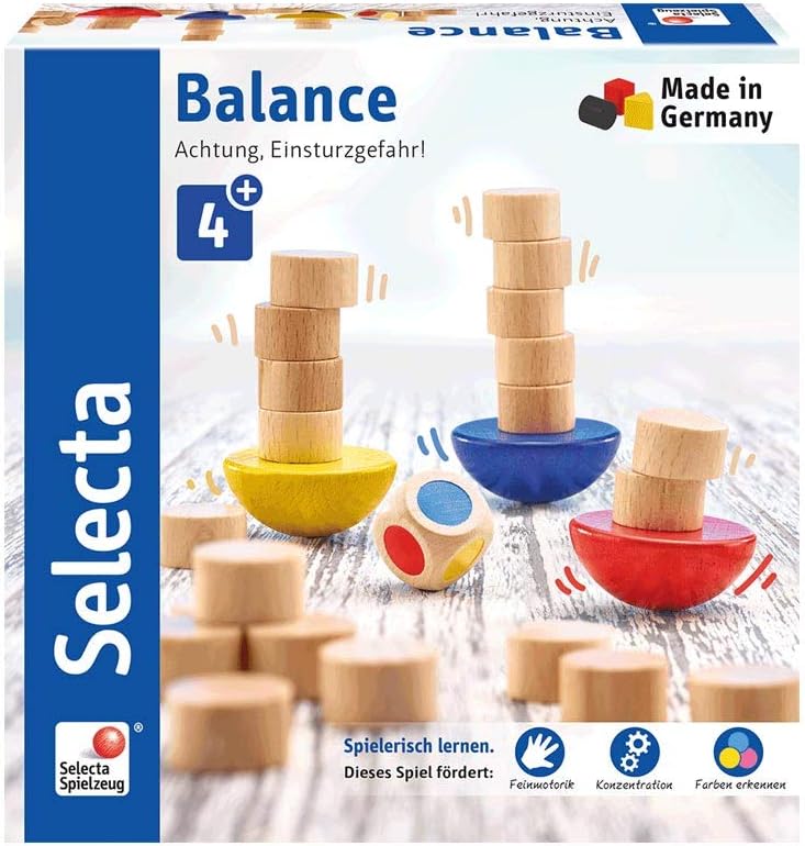 Selecta 63001 Children's Game Balance, Multicoloured