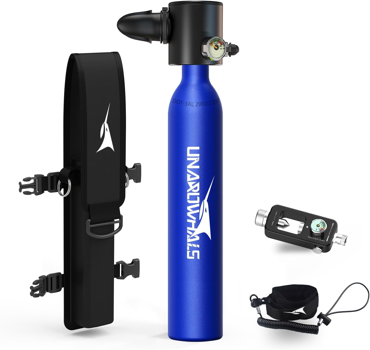 0.5l mini Scuba Tank Diving Tank DOT Certified Dive Tank