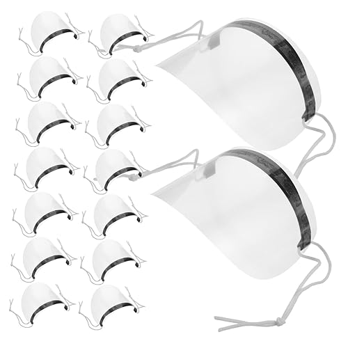 VICASKY 50 unids rápido fácil brazalete corte de pelo máscara facial desechables protectores de ojos para peluqueros máscara de salón