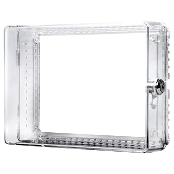 Taymac ZTC300 Low Profile Plastic Thermostat Cover, Large, Clear