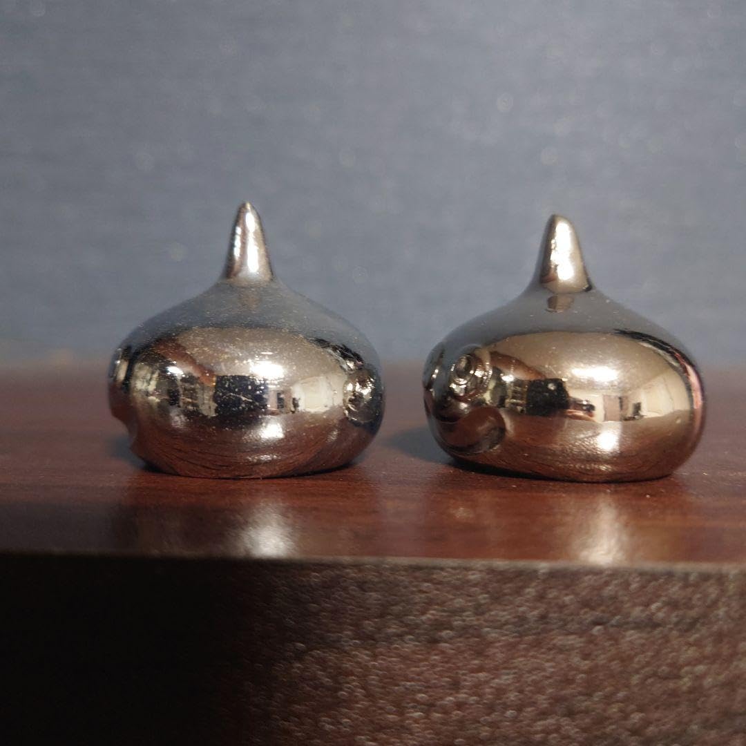 メタルスライム 文鎮 ペーパーウエイト 2個 エニックス メタルスライム