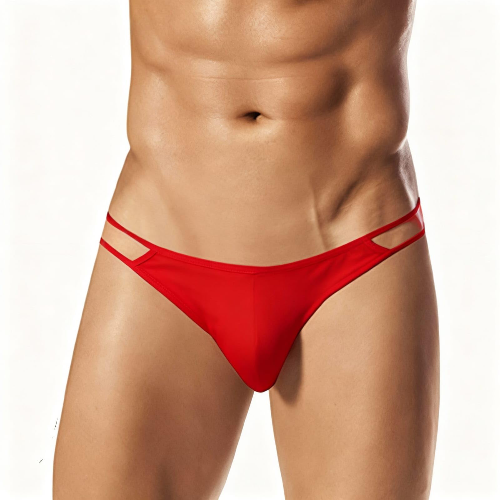 redweds fashion Man Thongs (in, Alpha, 3XL, Regular, Tall Plus Size, RED)-picture-26
