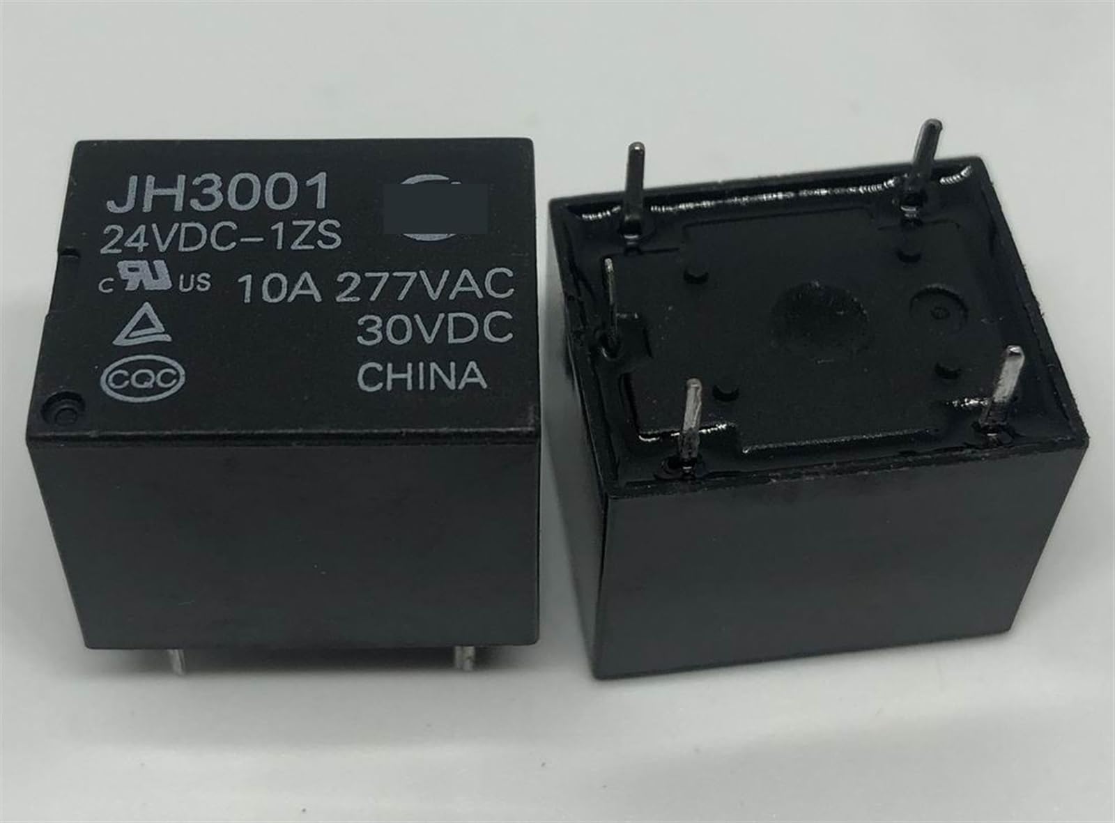 Relais JH3001 24VDC-1ZS pour remplacer un contacteur grillé sur carte T73