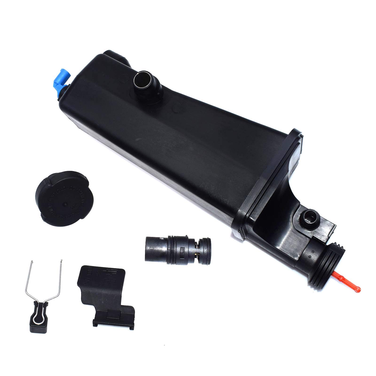 Radiator Coolant Overflow Expansion Tank Reservoir Level Sensor Thermostat For BMW E46 E83 X3 X5