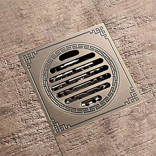 Couvercle de drain de douche anti-odeur en laiton pour stopper les reflux - 3