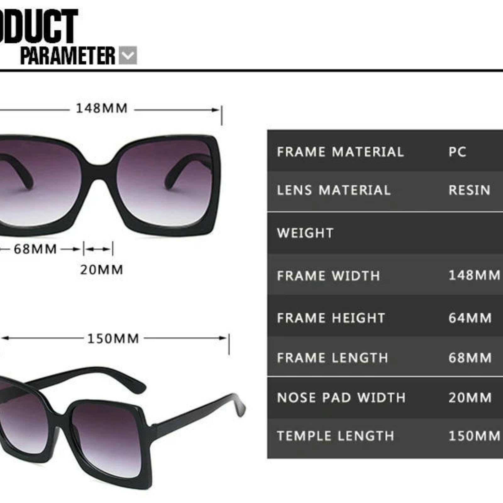 Gafas de Sol Anti-Reflejo Uv400 - Moda Al Aire Libre Elegantes para Conducir, Viajar Y Usar Diariamente-3pcs