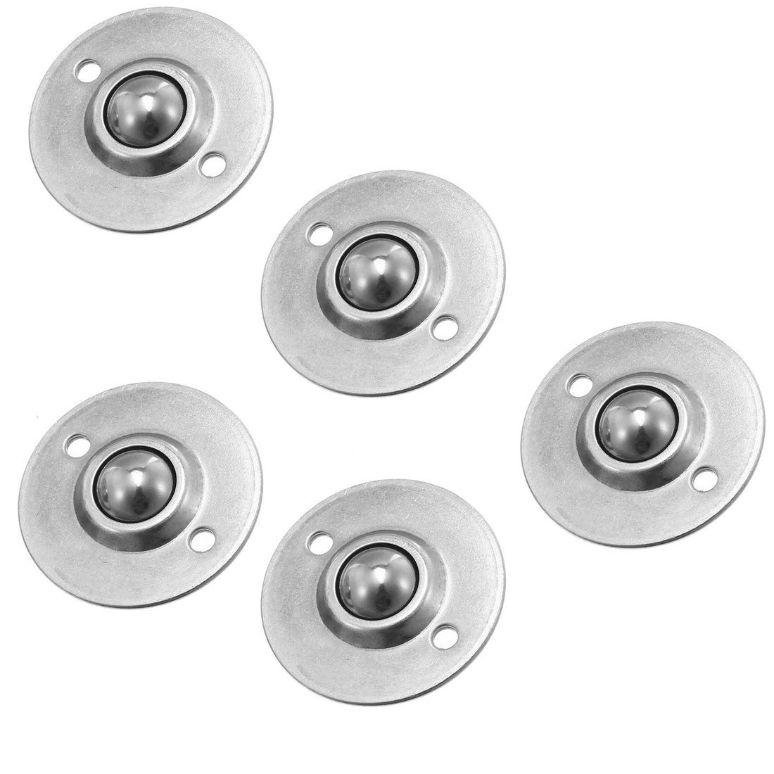 5PCS 16mm diámetro CY-16B bola de acero al carbono platillo volador Transferencia unidad de rodamiento para sistemas de transmisión