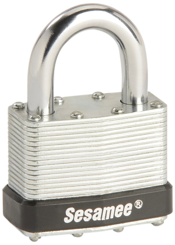 Sesamee 43320 Laminated Padlock, 1-Pack