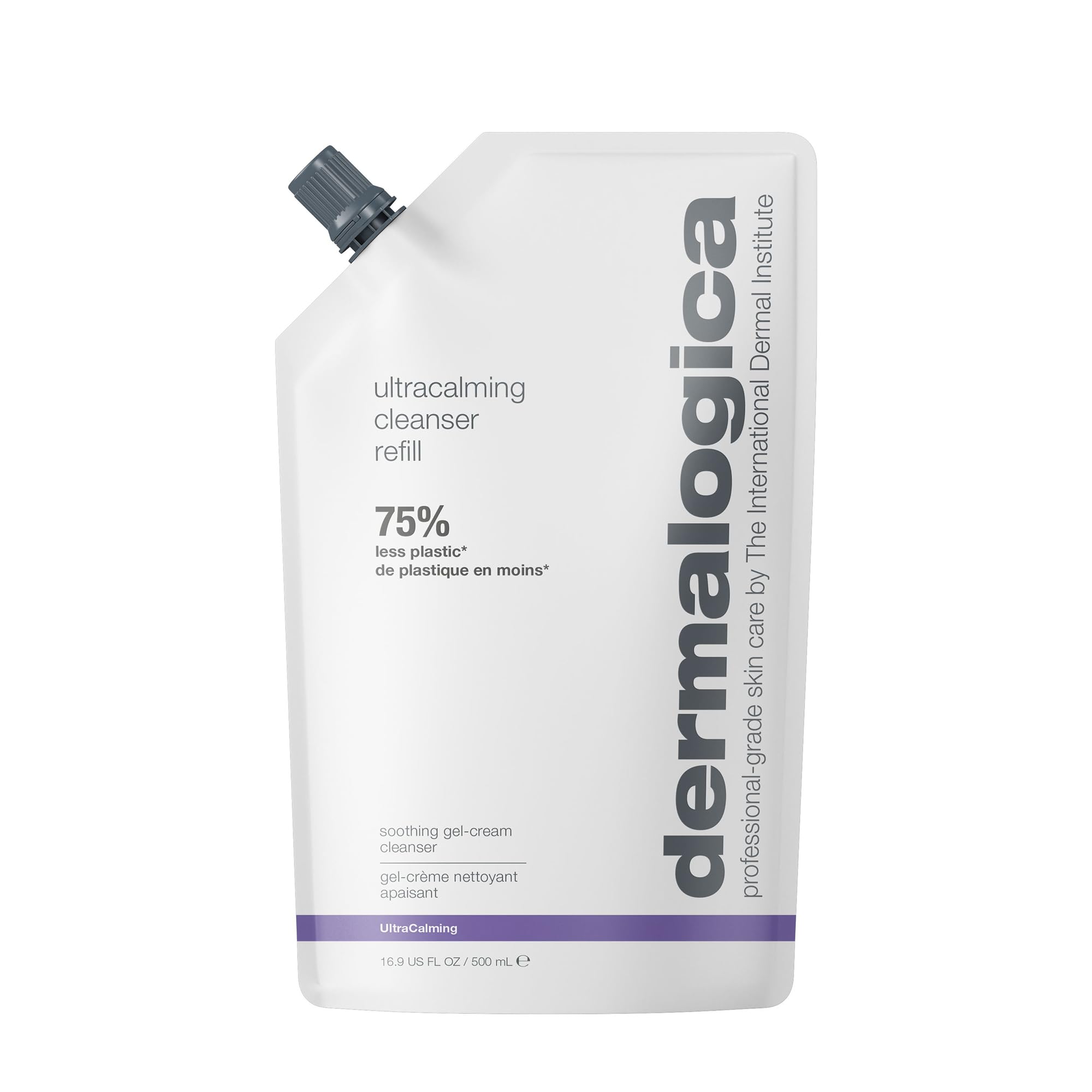 Dermalogica UltraCalming Cleanser für sensible Haut 500ml Nachfüllen | Beruhigender Reiniger, der Rötungen und Spannungsgefühle lindert und die Hautbarriere unterstützt.