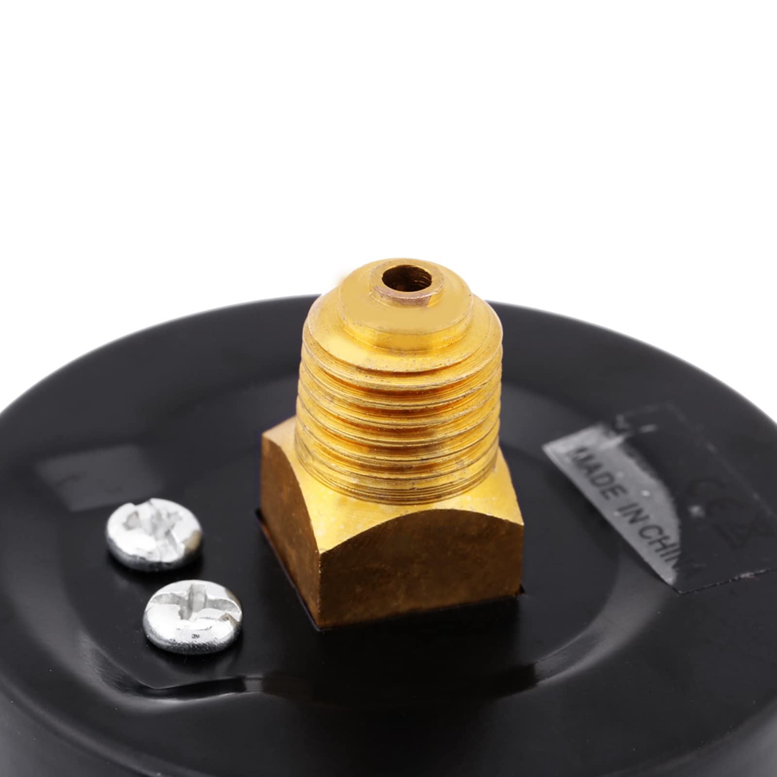 1/4 "NPT Misuratore di pressione ad alta precisione 0-6 bar per olio combustibile Acqua liquida Acqua