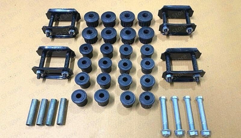 RM EnterpriseS Maruti Gypsy Spring Bush Bolt Spacer & Shackle Kit-image-17