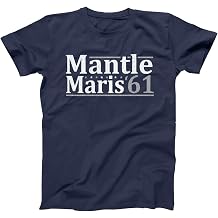 Mantle Maris 61 Vintage Shirt New York Baseball Tee Retro Home Run Duo Fan Shirt Classic 60s Sports Graphic T-Shirt