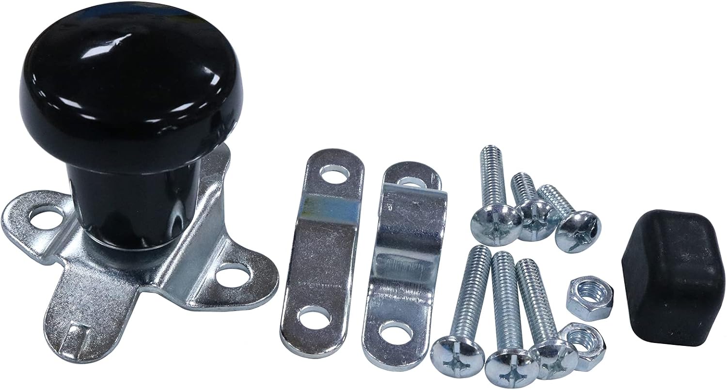 DVPARTS Black Steering Wheel Spinner Knob Ball Handle Suicide Power Knob Heavy Equipment Universal Product TY16020 PM00965 WSV124B for John Deere Tractor : Automotive