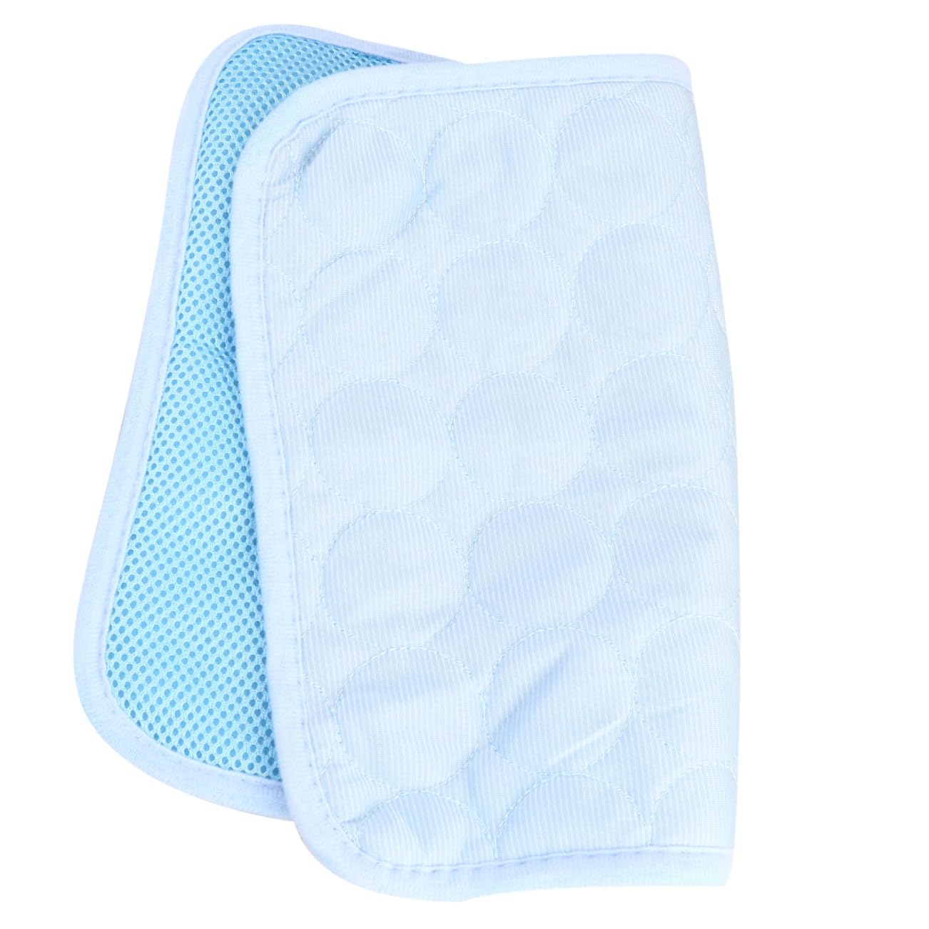 POPETPOP Dog Cooling Mat, 40 x 30 cm Self Cooling Pad with Non-Toxic, Durable Anti-Scratch Waterproof Pet Cooling Blanket for Dogs & Cats, Blue