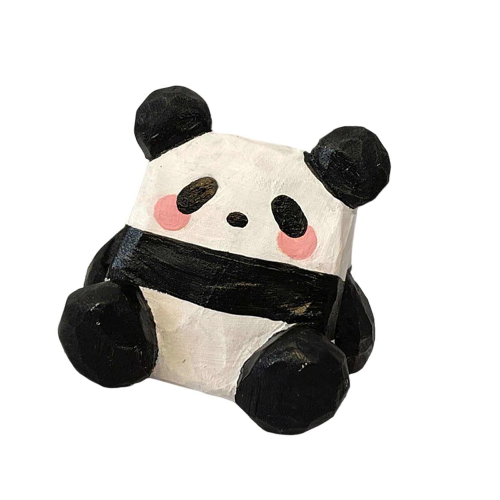 Shunzhong A Shape Wood Carving Decorative Miniature Desktop Ornament With Practical Pen Rest Feature Desk Statue