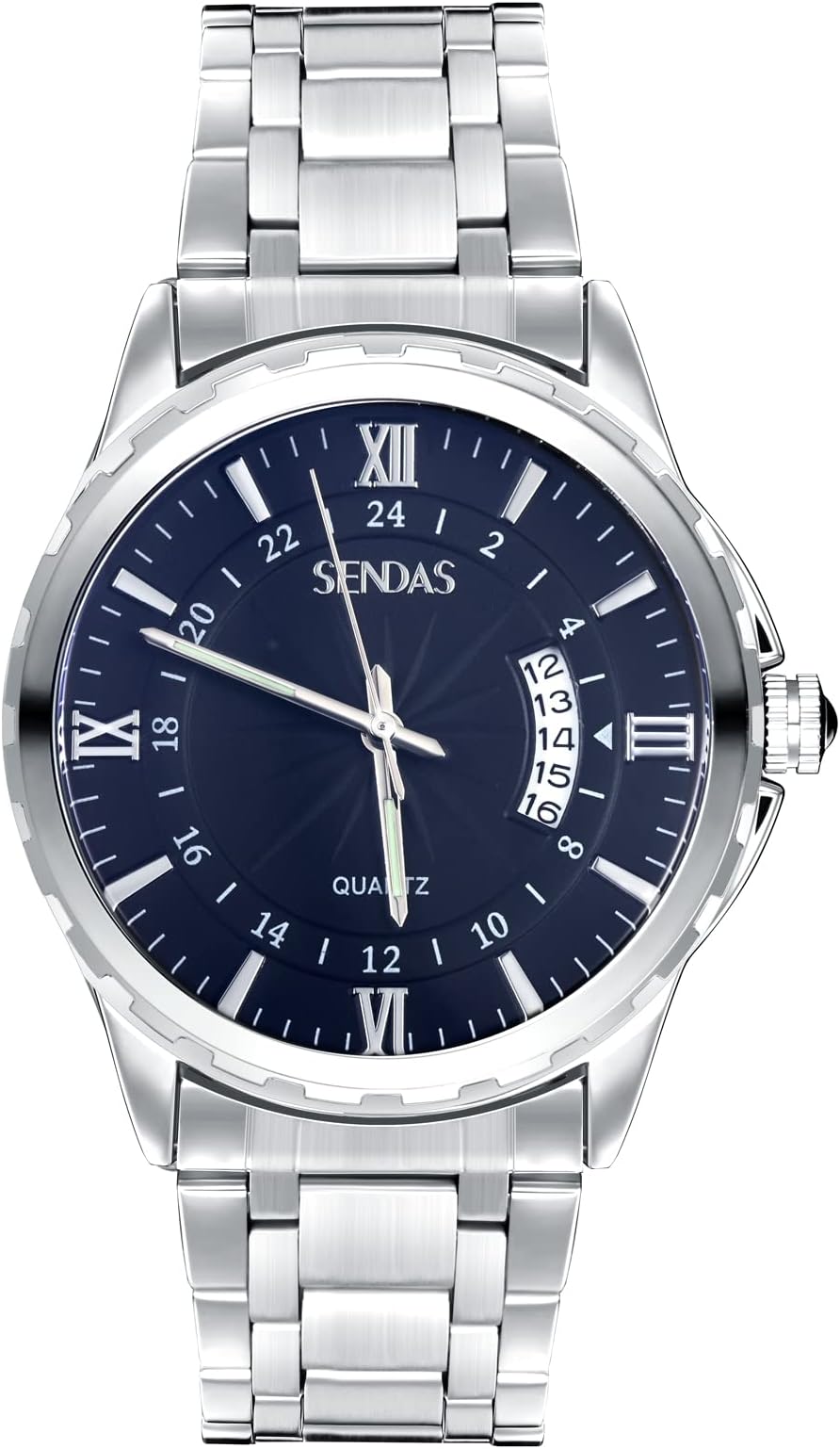 MICGIGI Montre à Quartz pour Homme Montre Classique Ronde Montre ...