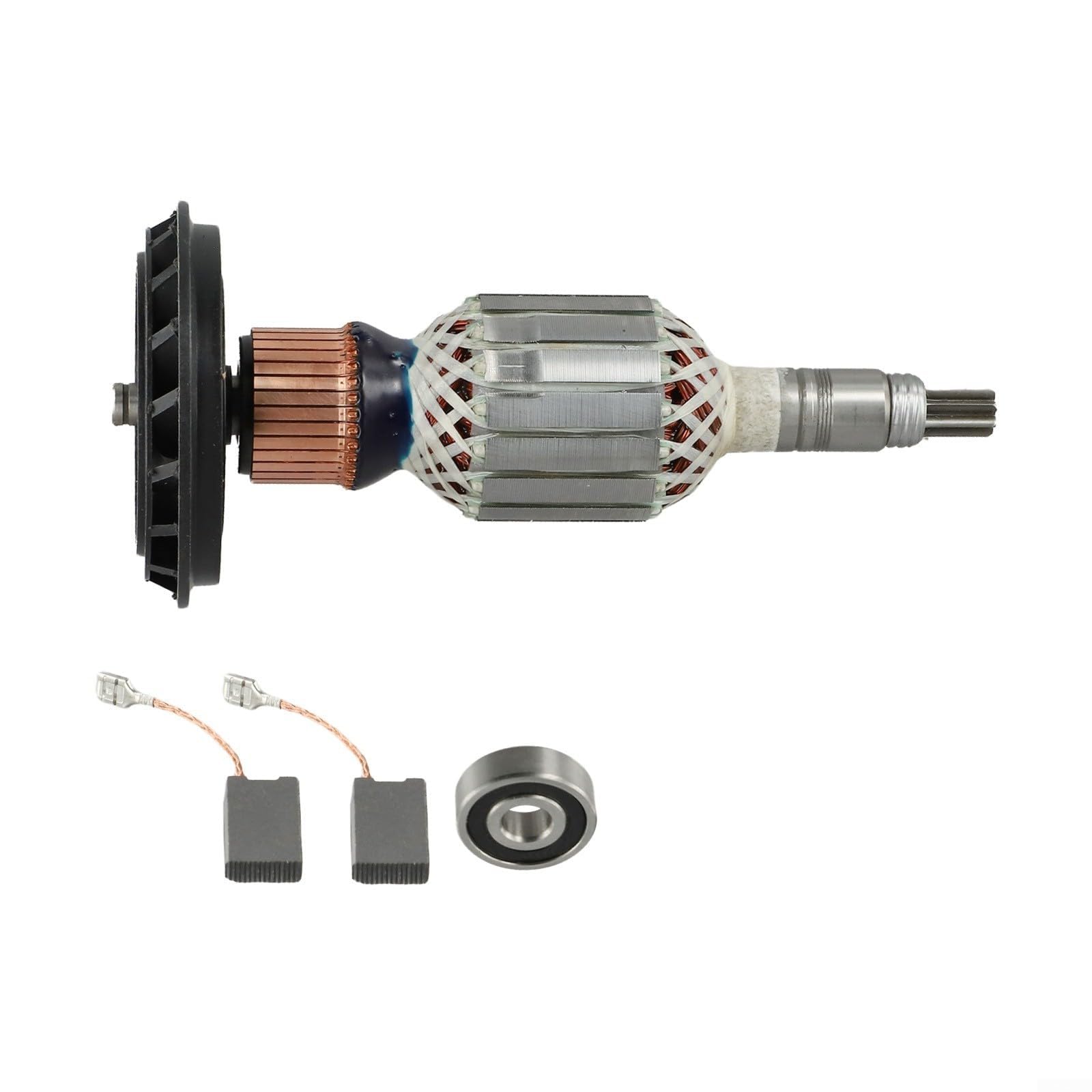 per rotore Ancoraggio Armatura Ricambi per Demolizione Hammer per Bosch GBH11DE per GSH11E Metallo 208mm 220-240V 50Hz