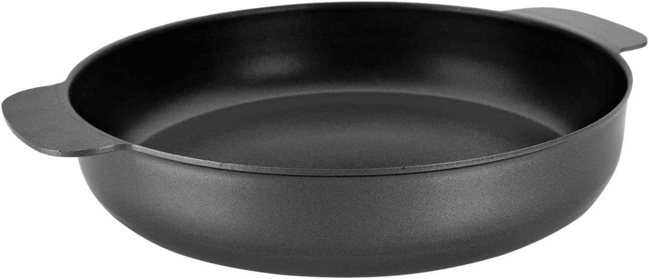 IBILI Indubasic Round Dish, Aluminium, Black, 18 x 18 x 6 cm
