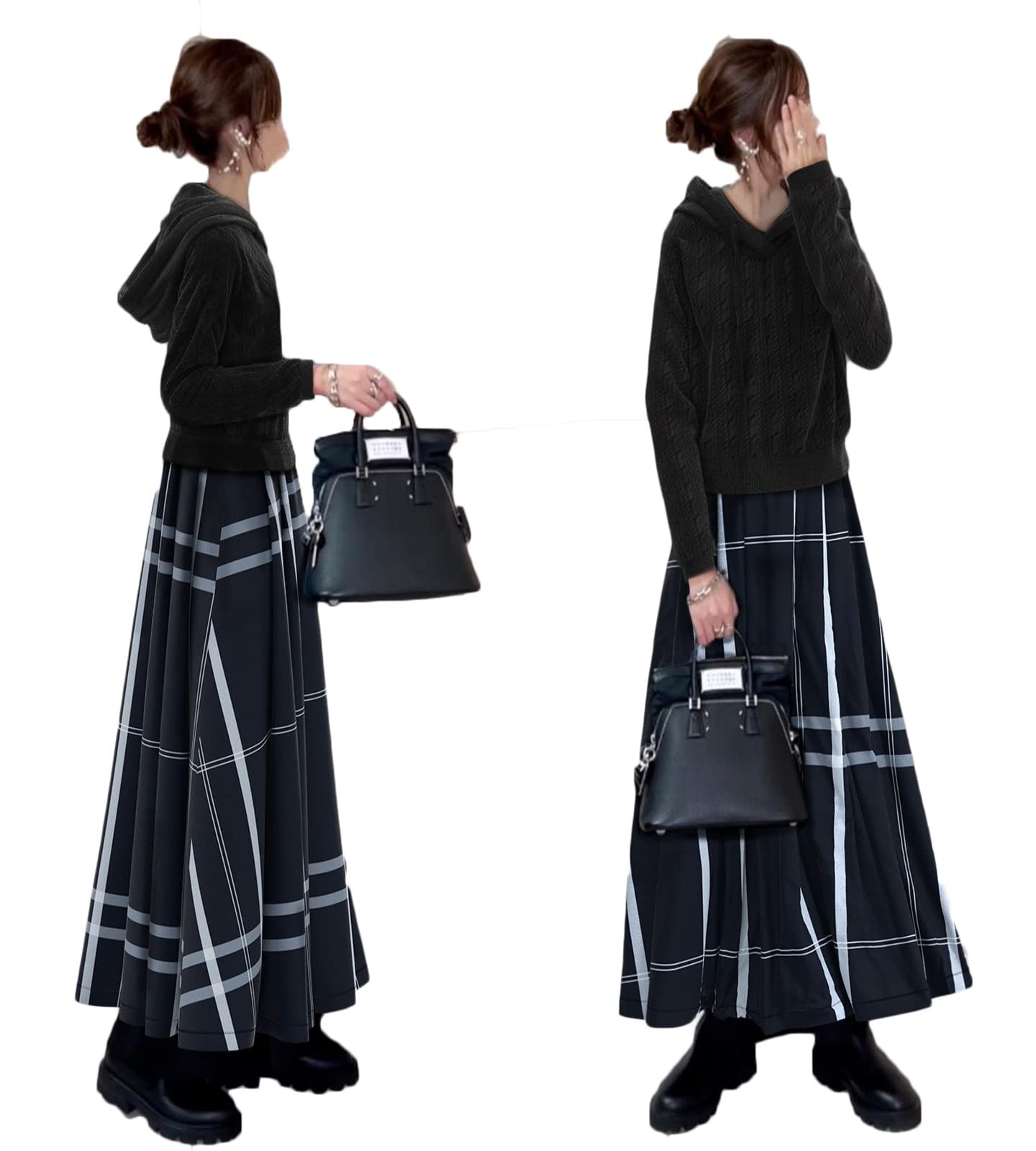 [JYTCGSU] ワンピース レディース 2点セット セーター+ロングスカート 上下セット 春秋冬