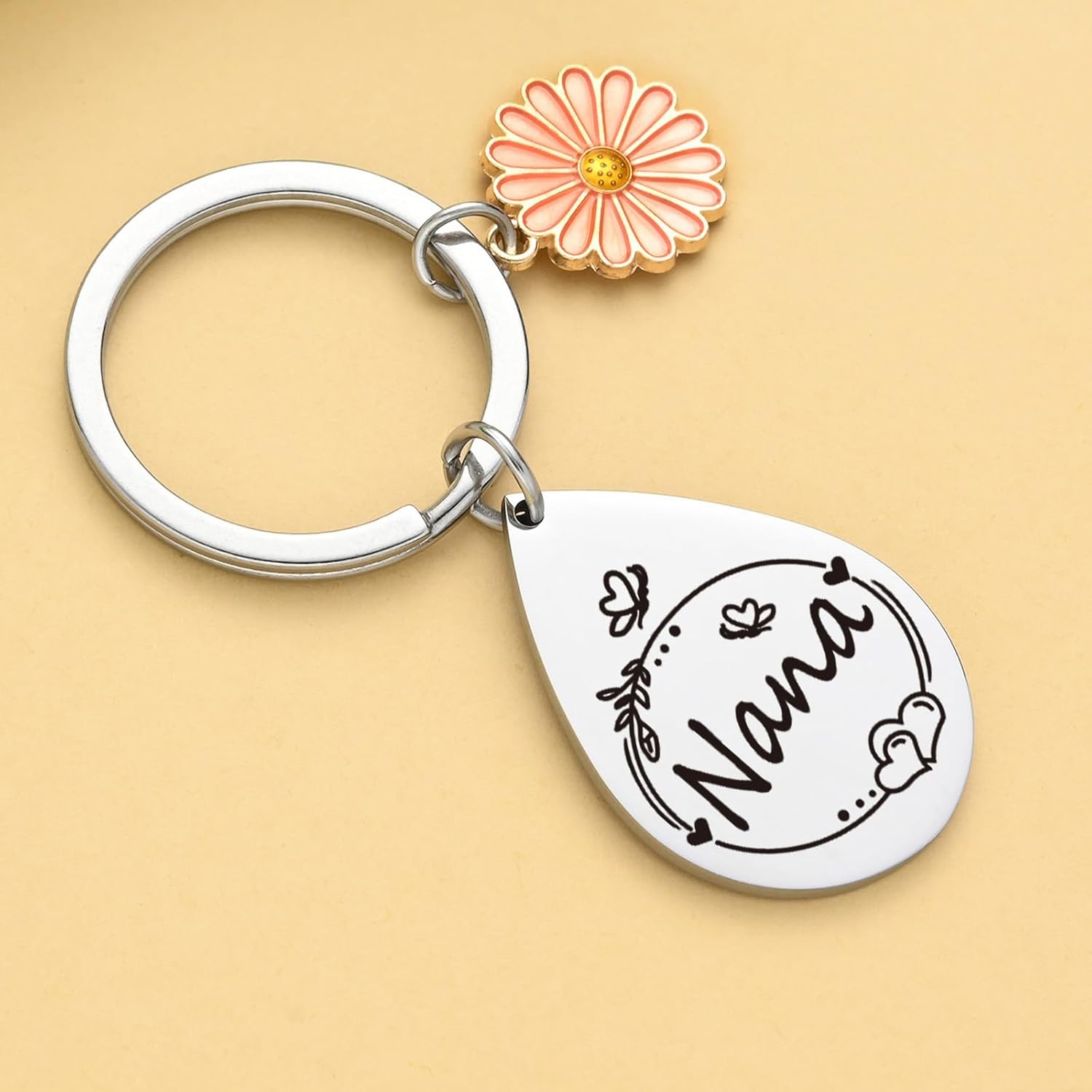 Nana Gifts For Grandma Birthday Gift Mothers Day Keychain For Abuela Gifts Nonna Appreciation Jewelry - Image 5