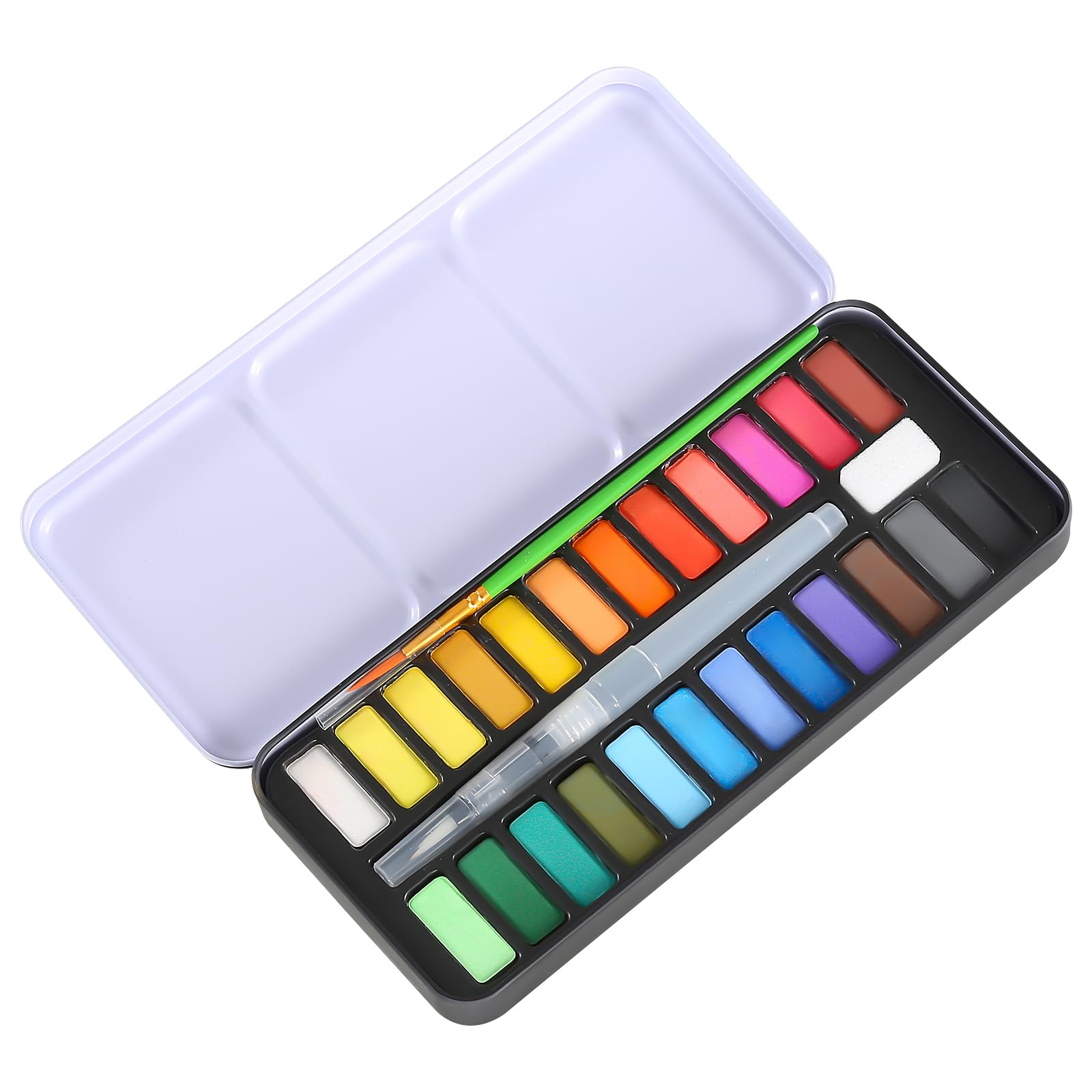 Avilia - Set 24 Pennelli da Pittura, Punte in Nylon Anticaduta