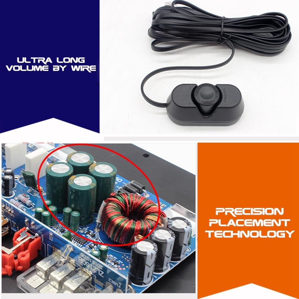 Amplificatore Audio per Auto Mono 12V 1500W Potente Modulo Amplificatore per Subwoofer per Subwoofer per Potenti