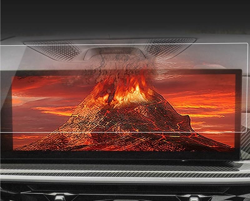 Película Protectora para navegador de Coche, Protector de Pantalla de Cristal Templado para salpicadero de Coche, Protector de Pantalla para navegador BZ4X 2022 Meter HD