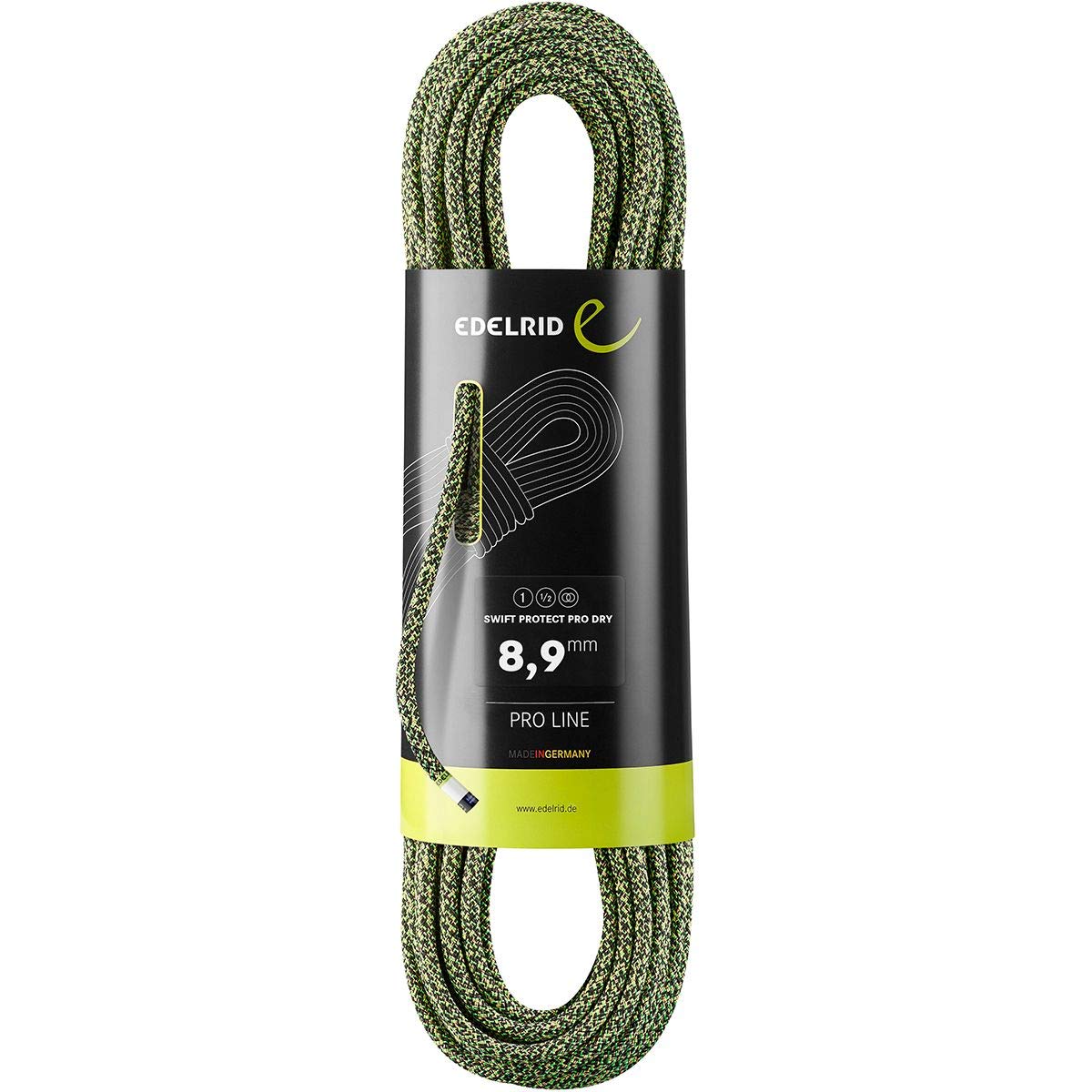 EDELRID Corda da Arrampicata Swift Protect PRO Dry 8,9 mm Corde da Arrampicata