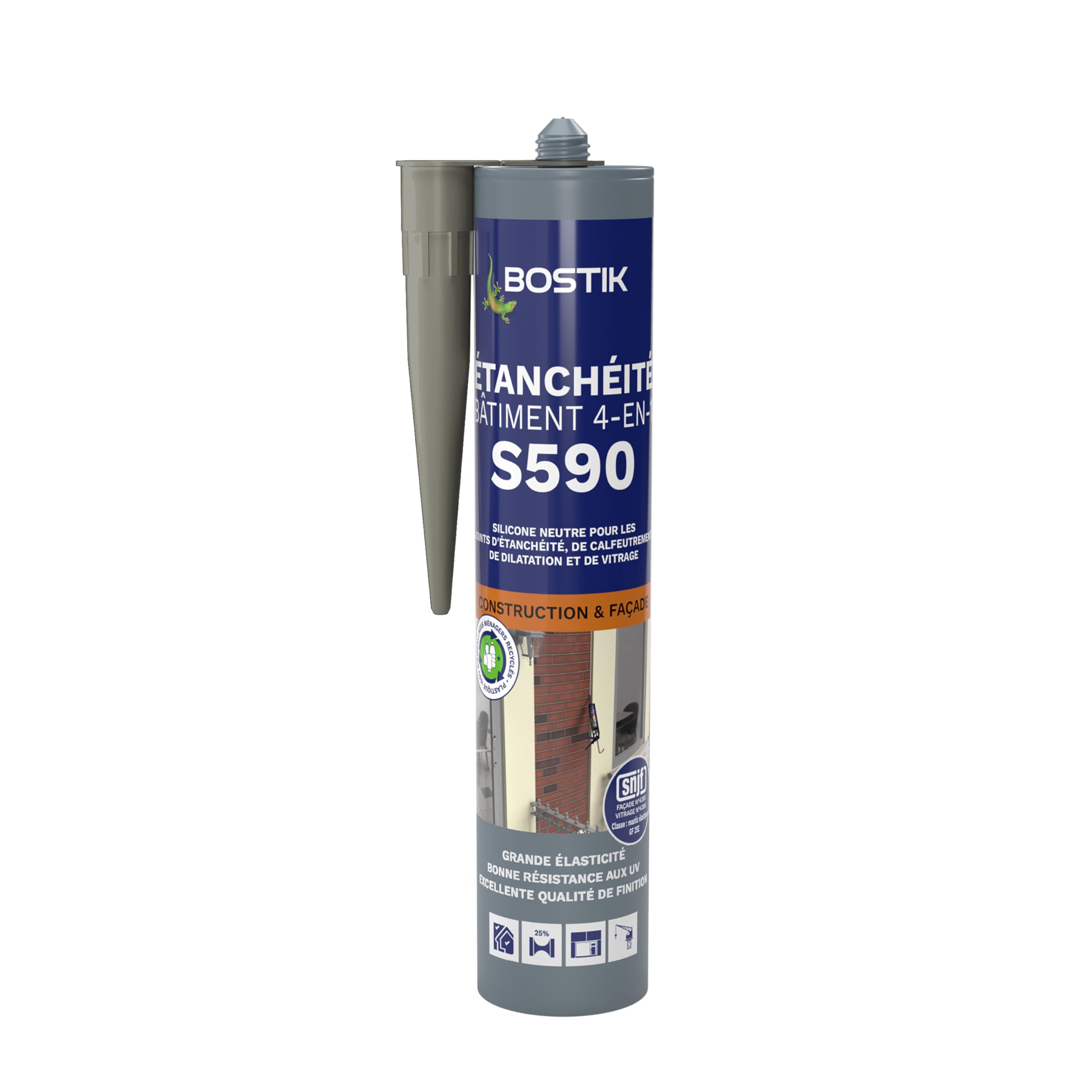 Impermeabilización Batiment 4 en 1, 300 ml, Beige