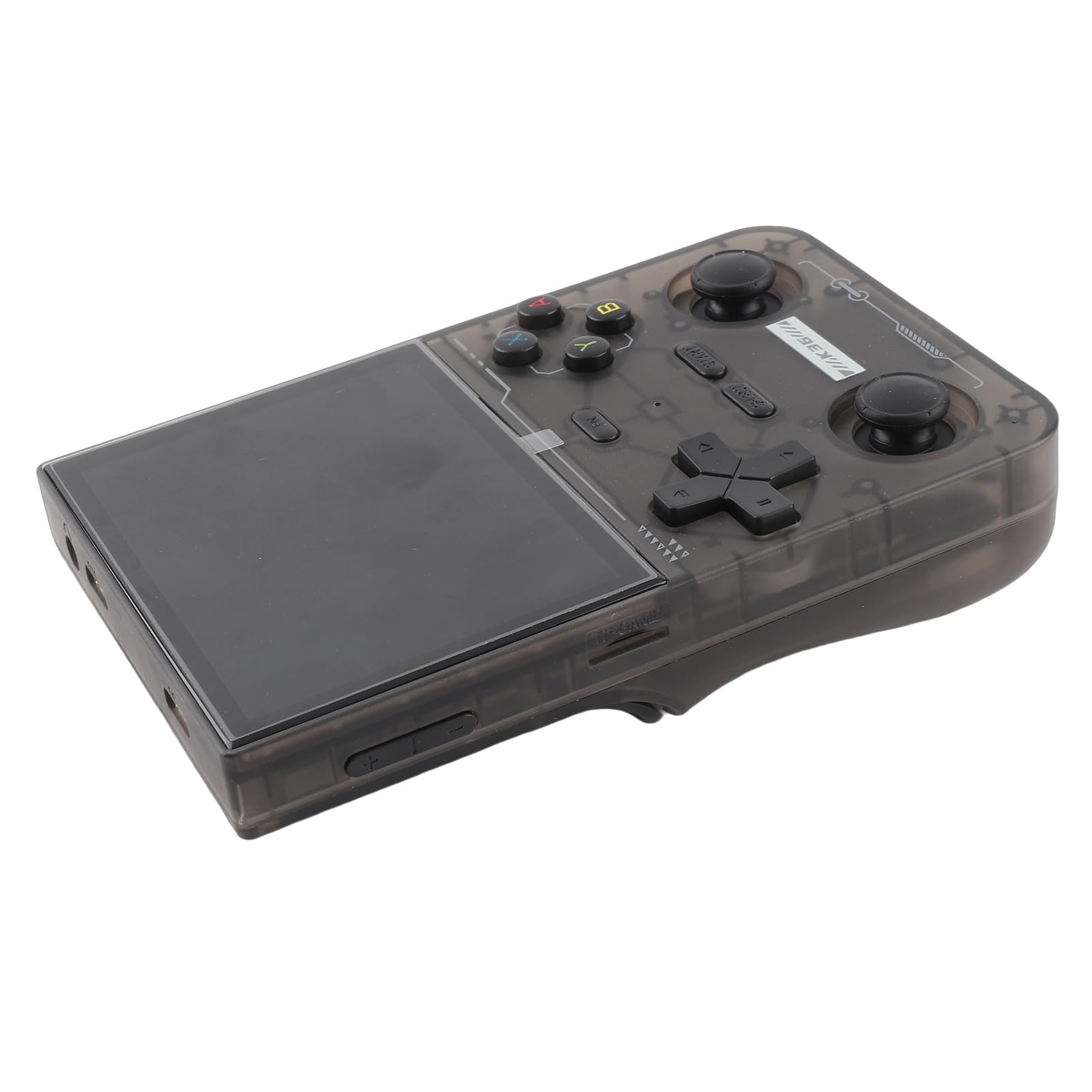 FILFEEL Handheld-Retro-Gaming-Konsole mit Dual-3D-Joystick und 3,5-Zoll-IPS-Bildschirm – Tragbares Gerät für Endlosen Spaß (Black)