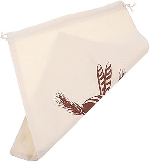 Wiederverwendbarer Brotsack Aus Baumwoll Leinen Mit Kordelzug Groß Für Brot Und Gebäck Brottüte Lebensmittelecht Atmungsaktiv Haushalt Brotbeutel