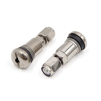 Ubersweet Imported 2pcs Aluminum Alloy Tubeless Wheel Rim Tire Valve Stem for Auto Car