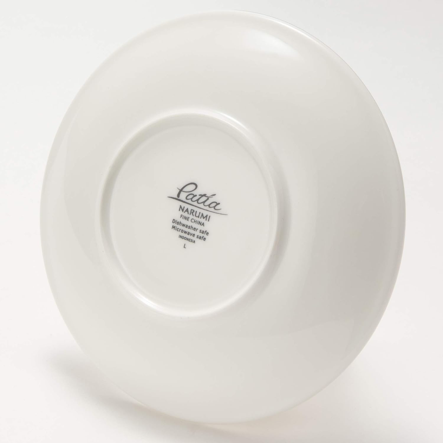 Narumi 40610-5348 Patia Cup Saucer, White, 5.9 inches (15 cm), Microwave and Dishwasher Safe