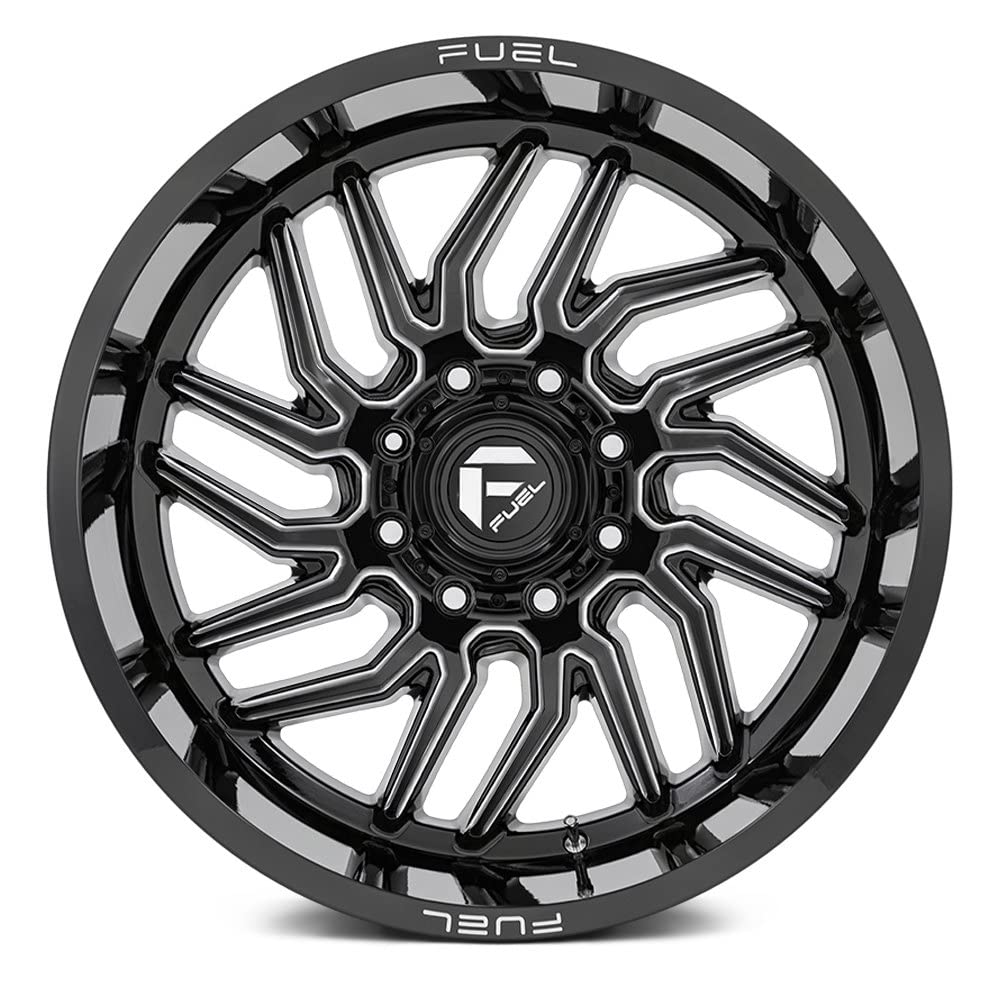 D807 20X10 5X5.0 G-BLK-MILL -18MM Aftermarket Wheel