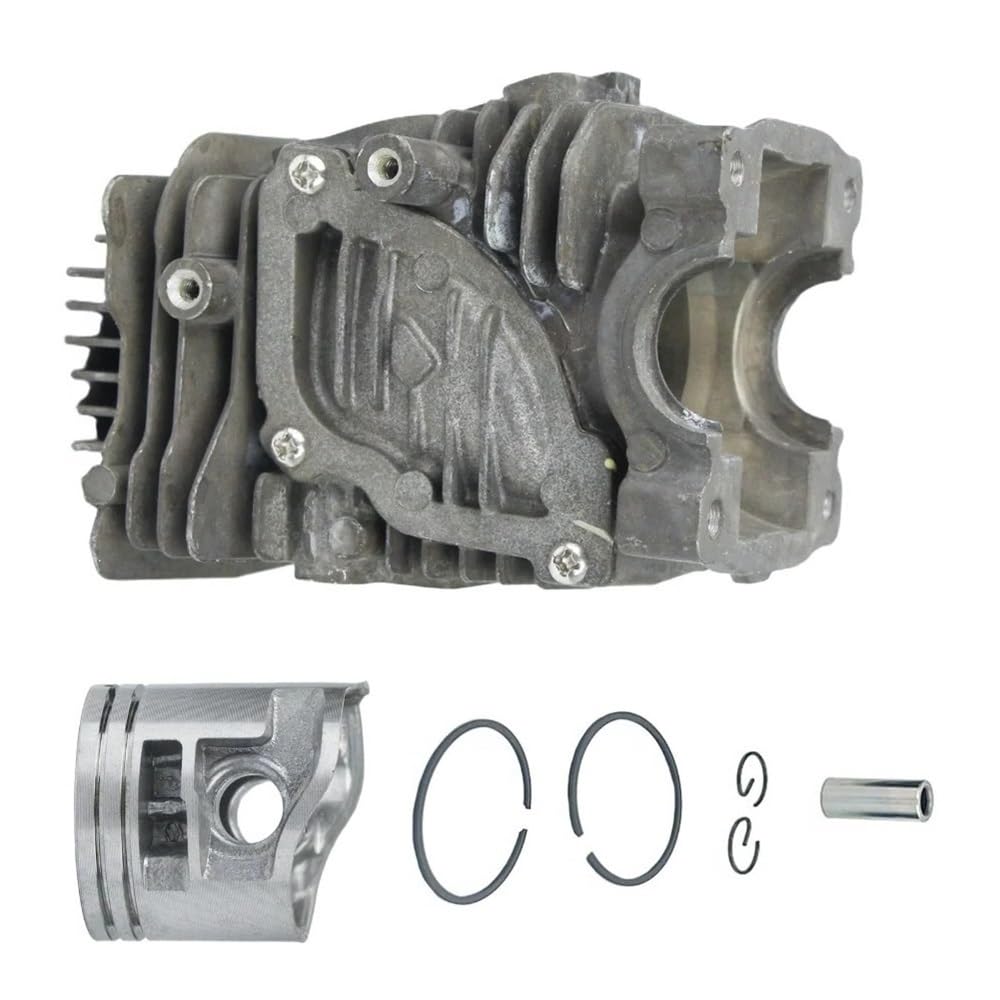 Kit de piston de cylindre de tronçonneuse avec assemblage d'anneaux pour compression maximale