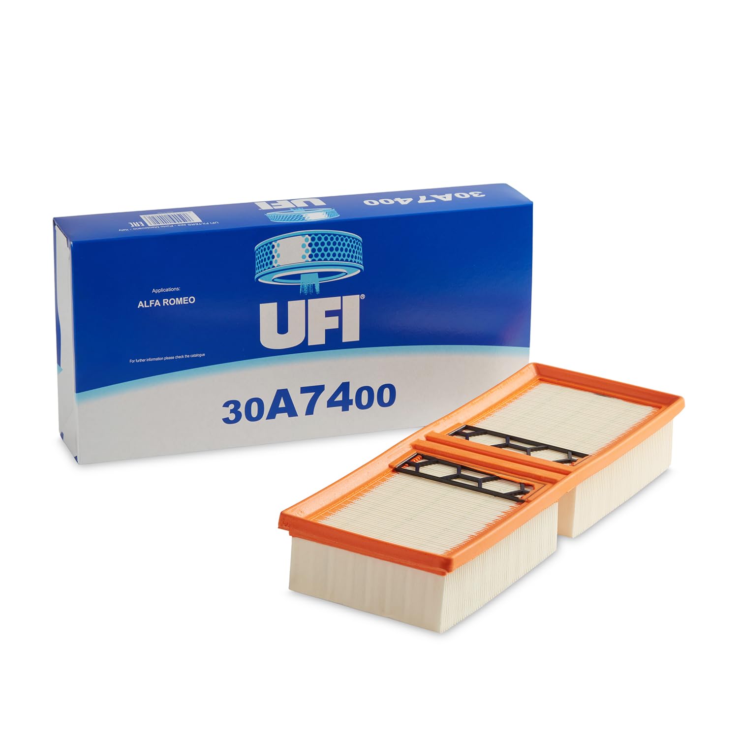 AIR FILTER 30.A74.00 FOR ALFA ROMEO KIA 552 73 835/EC2 2.0L 46335975 2.1L 4cyl