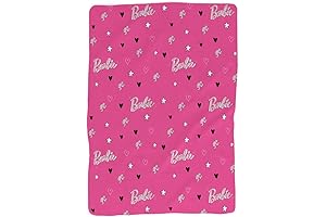 Franco Collectibles Barbie Super Soft Micro Raschel Throw