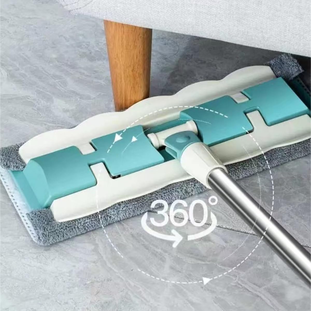 Mopa Mop Mopas Fregona Trapeador Plano Tipo Paño, Herramienta De Limpieza Doméstica Perezosa, Herramienta De Limpieza En Seco Y Húmedo Trapeador de Limpieza