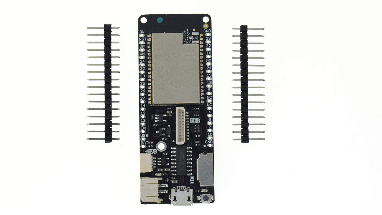 Genuine/Original LOLIN D32 Pro V2.0.0 - WiFi & Bluetooth Board Based ESP-32 ESP32 Rev1 ESP32-WROVER 16MB Flash 8MB PSRAM MicroPython (D32 Pro 16MB)