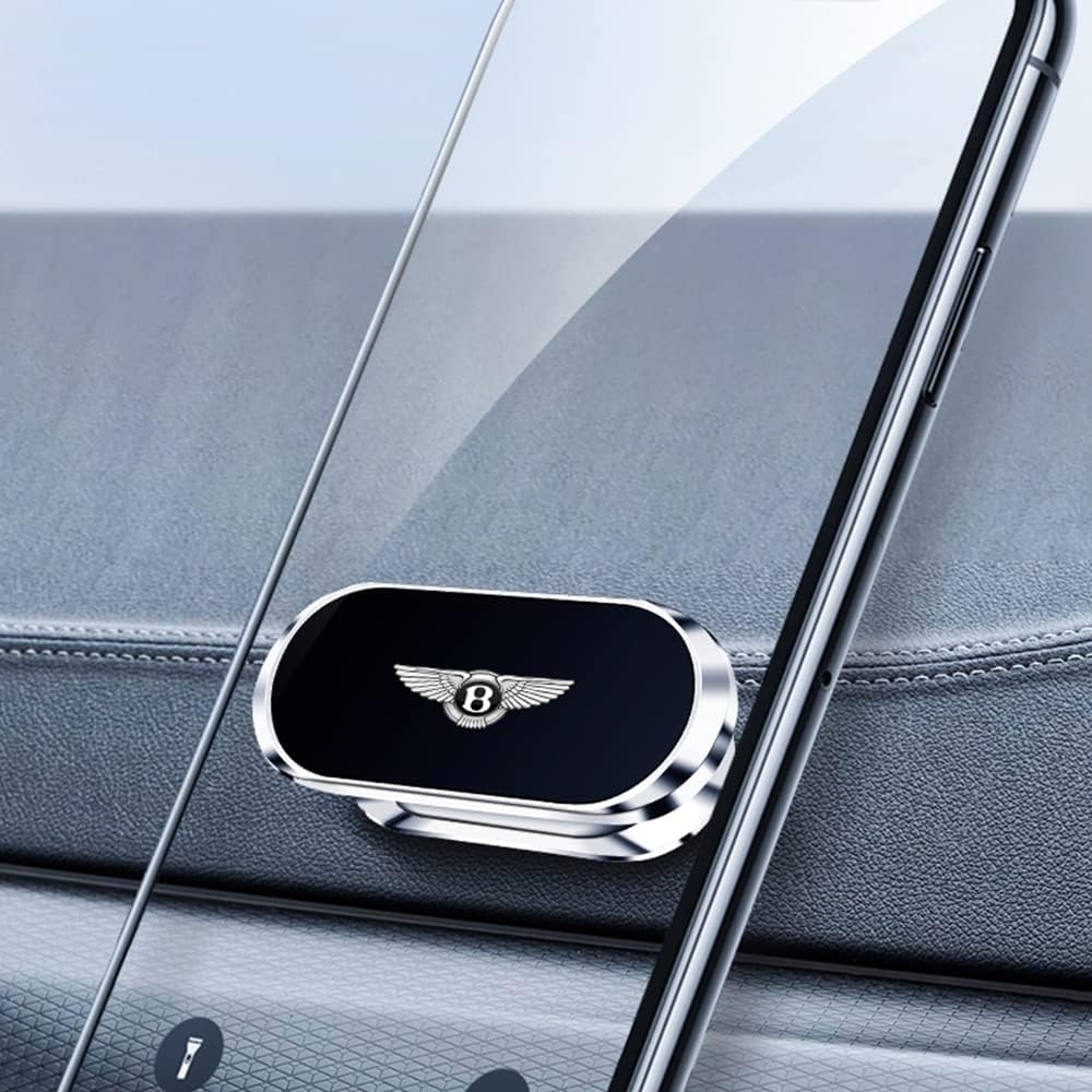 Support Téléphone Voiture Pour Bentley - Fixation Sur Grille D'aération - Rotatif 360° - Stable Et Mains Libres