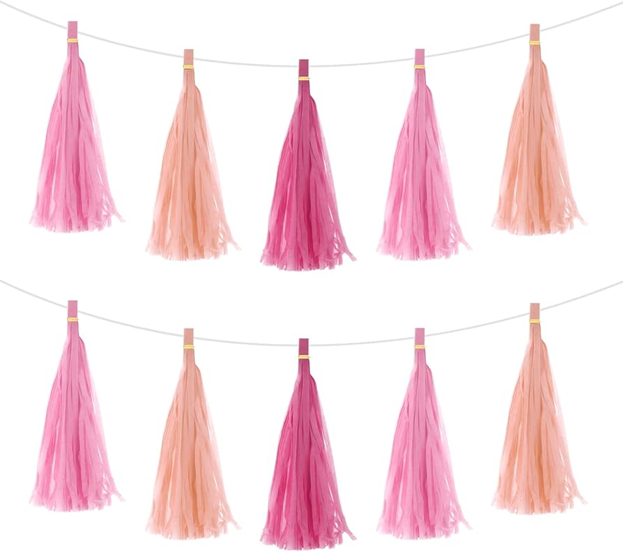タッセルガーランドバナー ロープ付き パーティー DIYキット ガーランド Amazon.co.jp: uxcell タッセルガーランドバナー ロープ付き