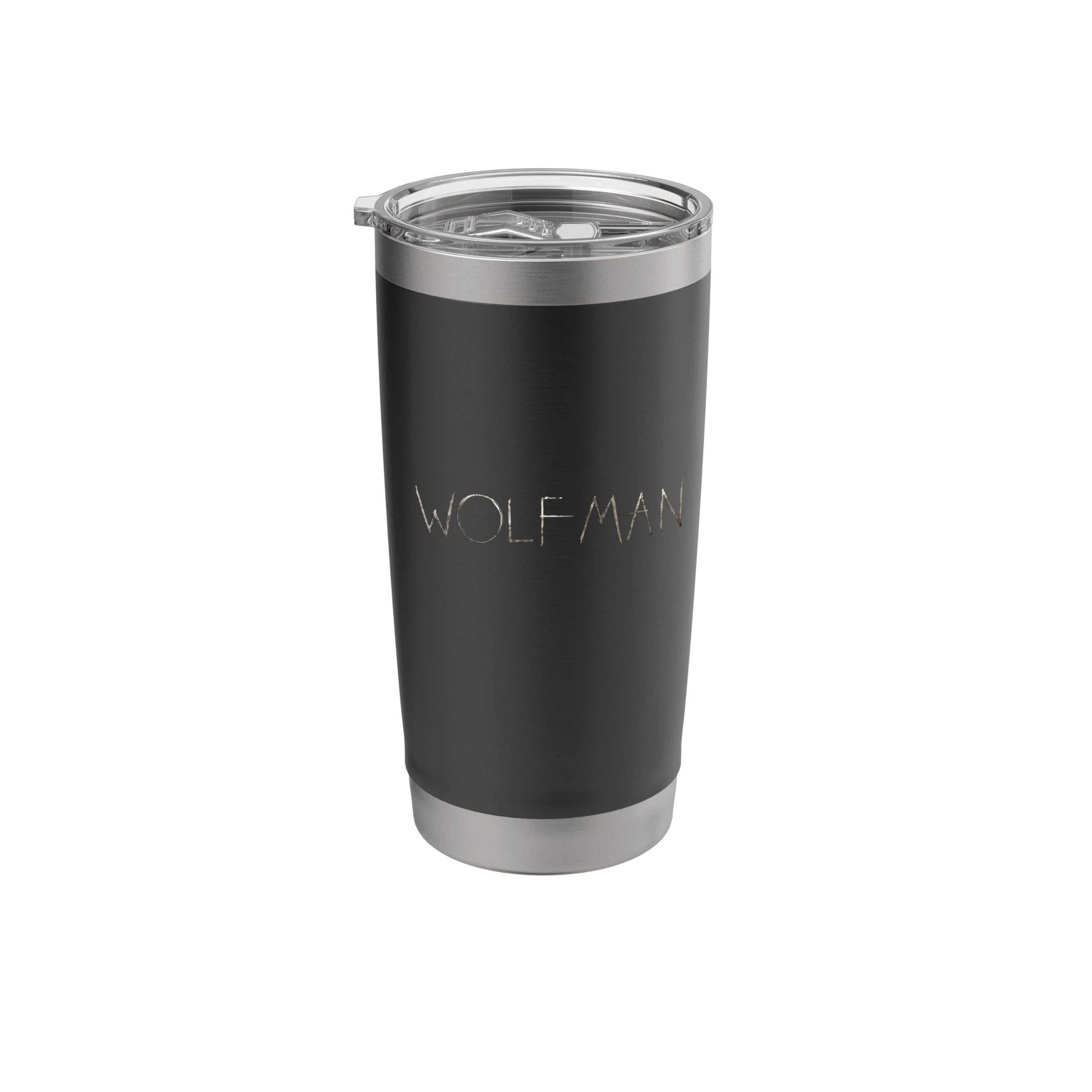 Wolf Man Movie Keep The Bad Things Outside Front And Back Stainless Steel Insulated Tumbler