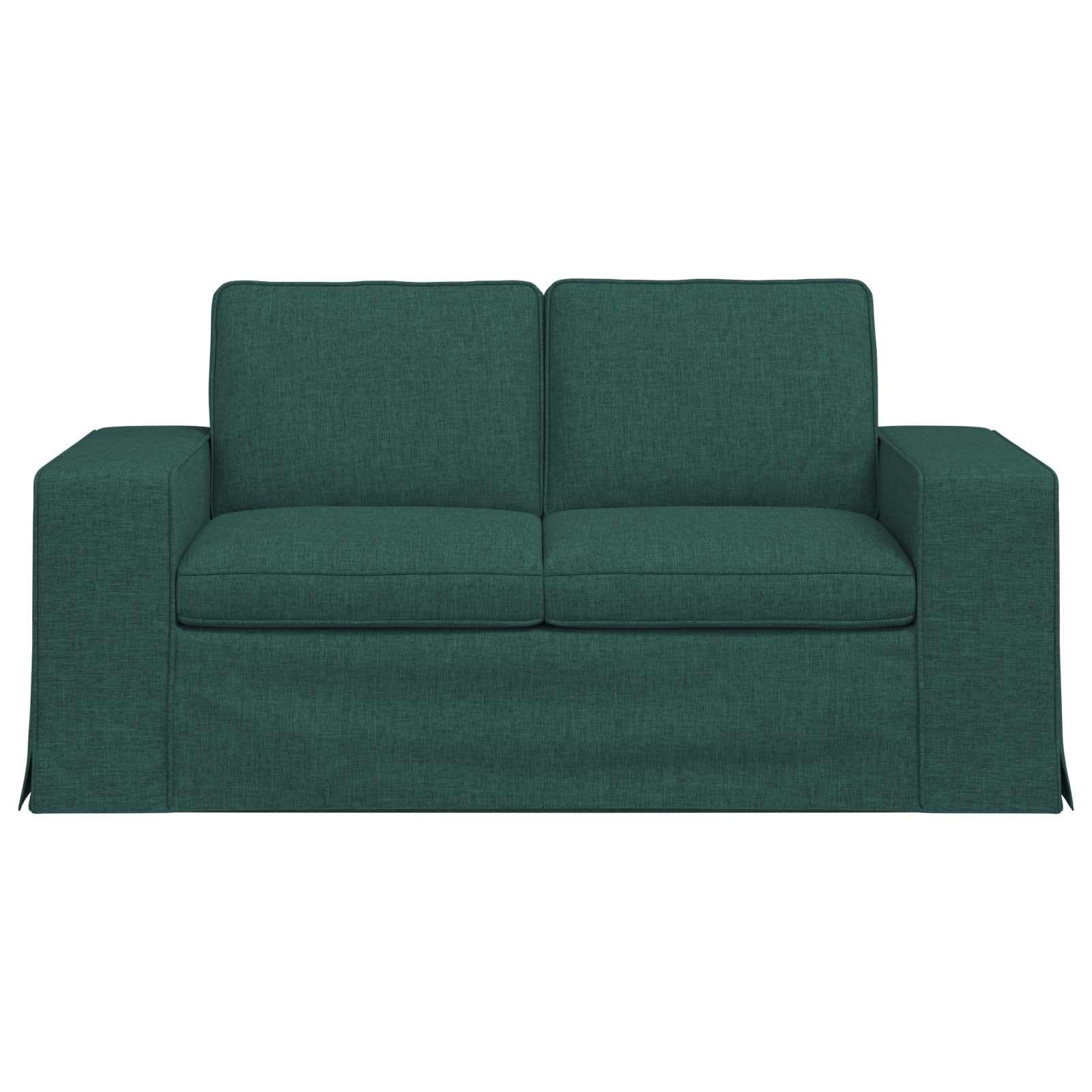 Divano angolare in tessuto verde scuro, 162 x 80 x 82 cm, con funzione letto e contenitore, per soggiorno e ufficio, design moderno, funzione relax, durevole