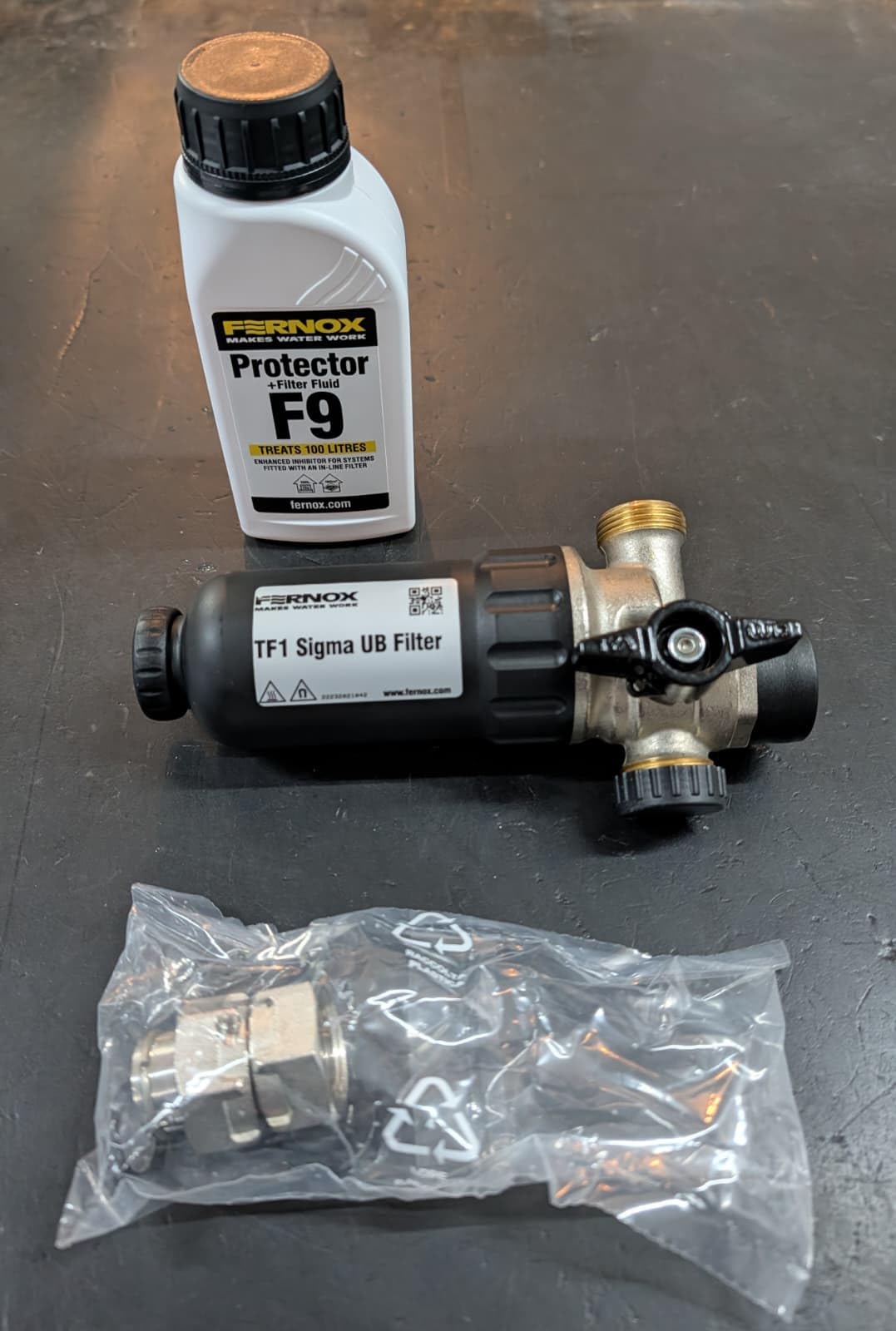 Defangatore TF1 Sigma UB Filter + F9 Protector e filter fluid