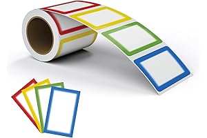 Colorful MF Label Name Tag Labels for Office and Home