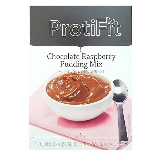 PROTIFIT - Mezcla de pudín instantáneo de alta proteína para pérdida de peso, reemplazo de comidas, pérdida de peso, elección saludable, ceto, sin