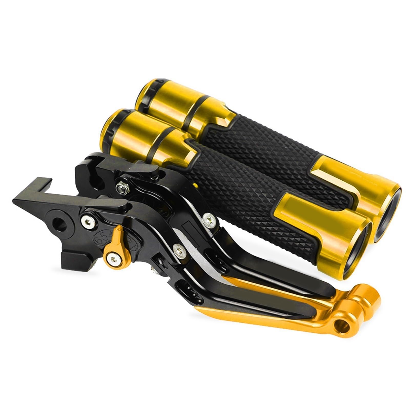 Leviers d'embrayage de frein de moto en aluminium CNC anodisé pour CBR600F