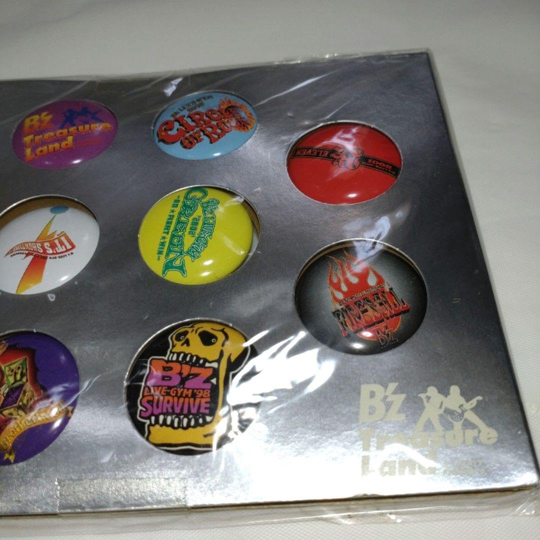 Amazon.co.jp: B'z 缶バッジセット トレジャーランド 2006 : おもちゃ