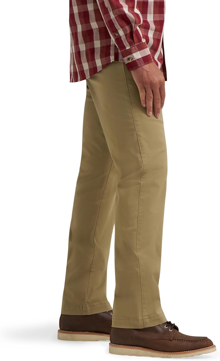 Wrangler Authentics Mens Men's Straight Fit Flat Front Chino - Image 2